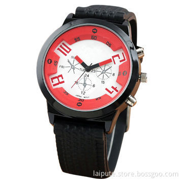 2013 Newest Wristwatch with Silicone Strap and Alloy CaseNew